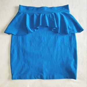 Bebe Pemblem High Waist Skirt